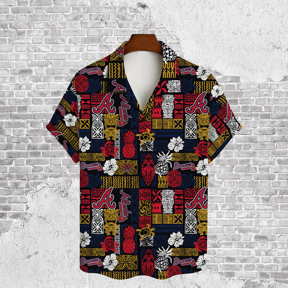 Atlanta Braves Major League Baseball 3D Print Hawaiian Shirt SH1ML V8