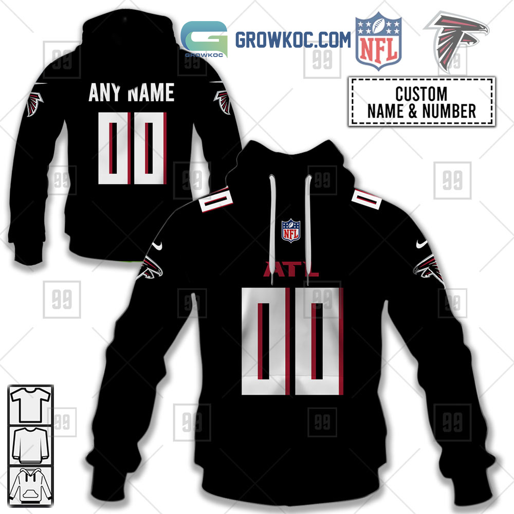 Atlanta Falcons NFL Personalized Home Jersey Hoodie T Shirt