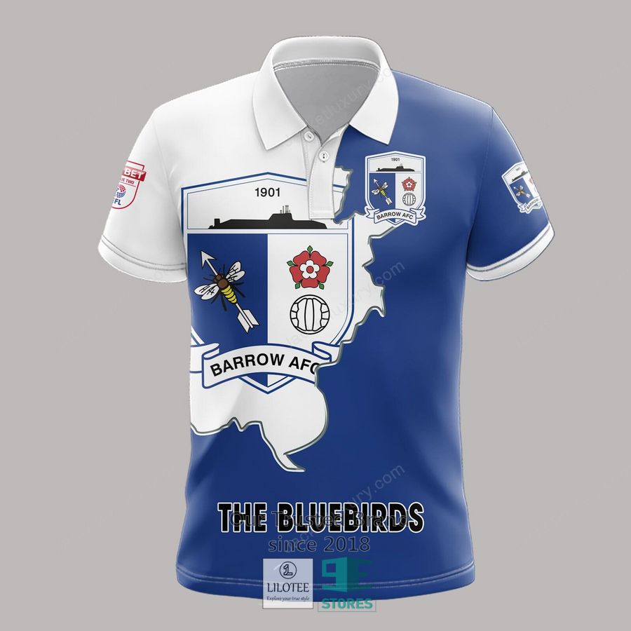 Barrow AFC The Bluebirds Polo Shirt, hoodie