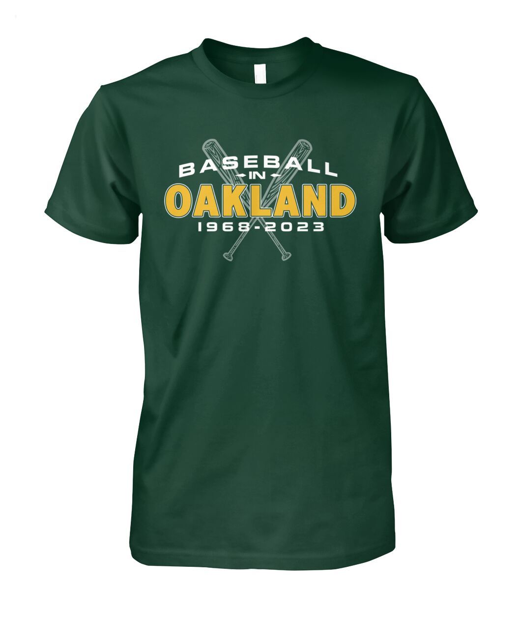 Baseball In Oakland 1968 - 2023 T-Shirt - Limited Edition