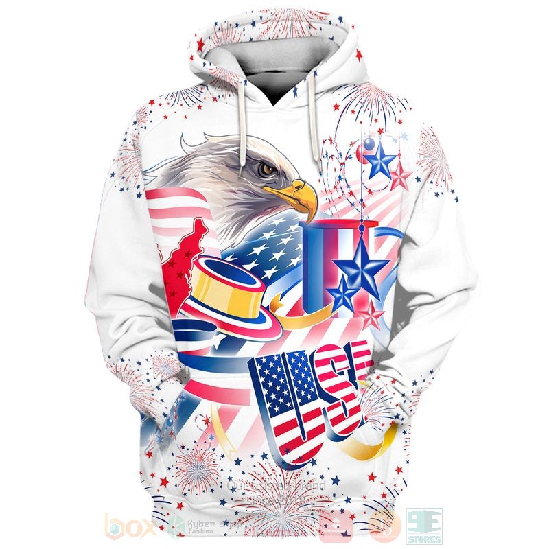 BEST Eagle USA Independence Day All Over Print Shirt, Hoodie