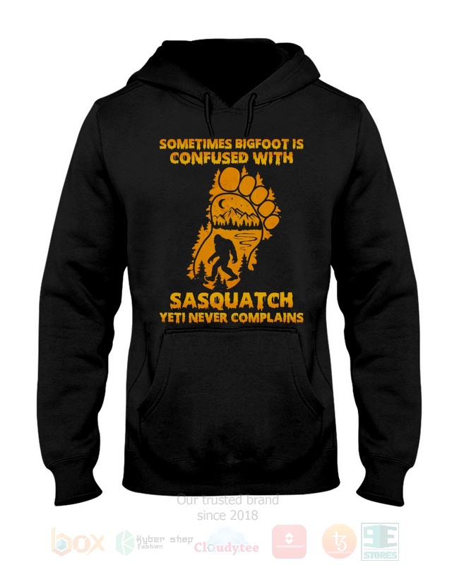 BEST Sometimes Bigfoot It Confused With All Over Print Hoodie, Shirts