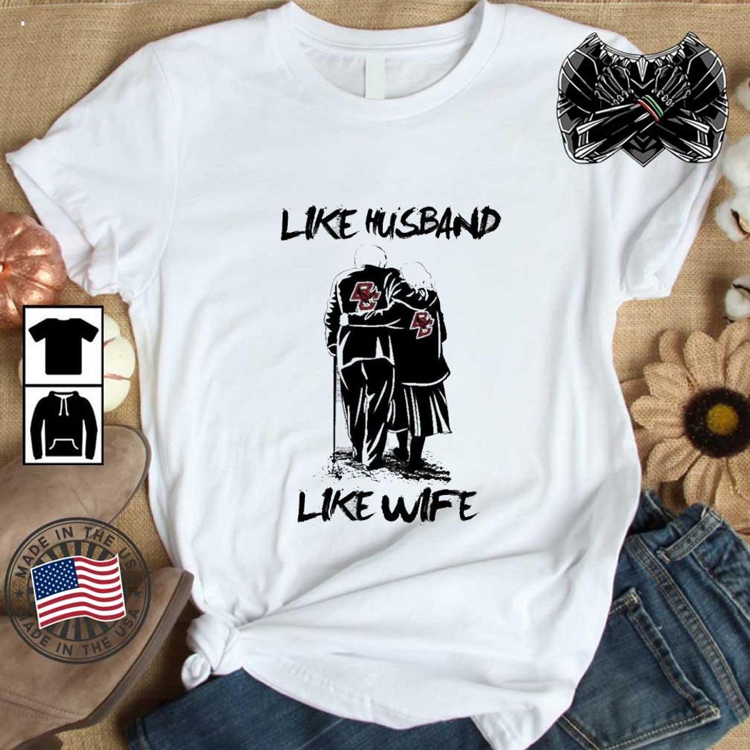 Boston College Eagles 2023 NCAA Like Husband Like Wife Old T-Shirt - Limited Edition