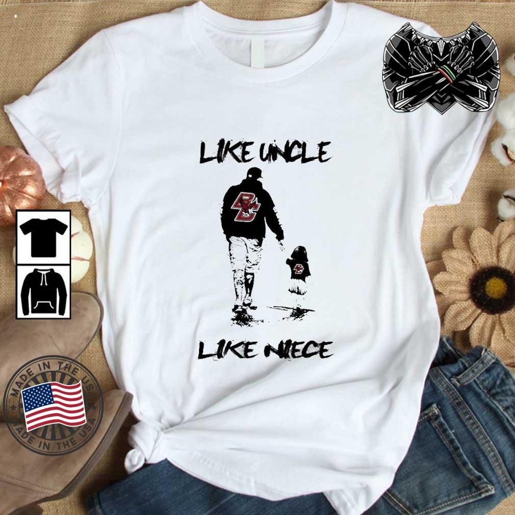 Boston College Eagles 2023 NCAA Like Uncle Like Niece T-Shirt - Limited Edition