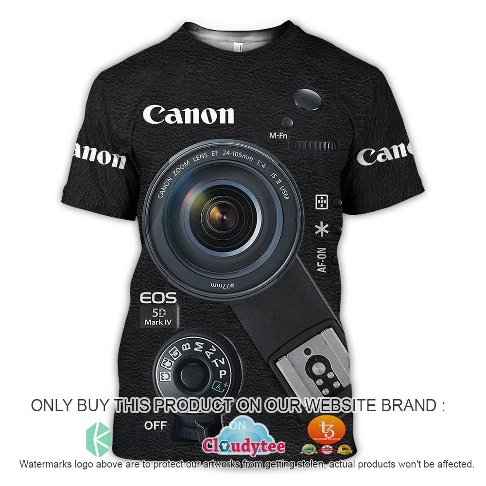 Canon Beautiful Camera EOS 5D Mark 3D Hoodie, Shirt