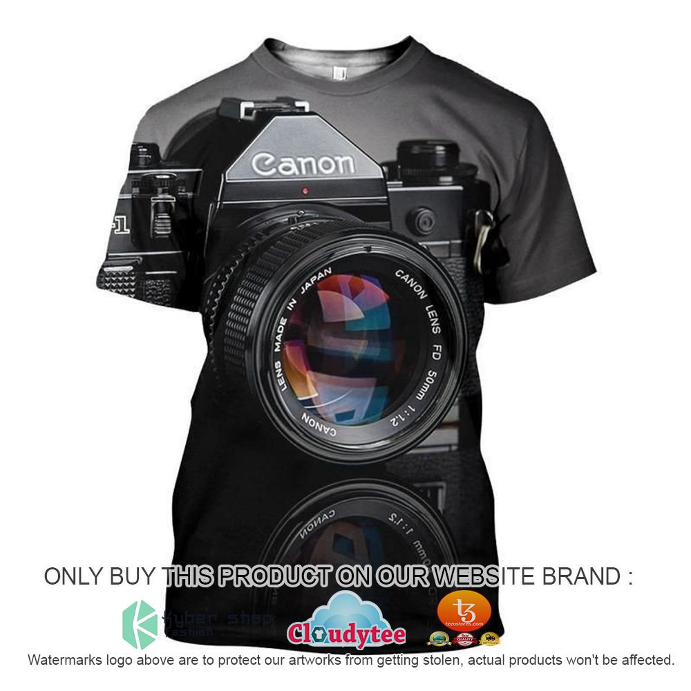 Canon Camera 3D Hoodie, Shirt