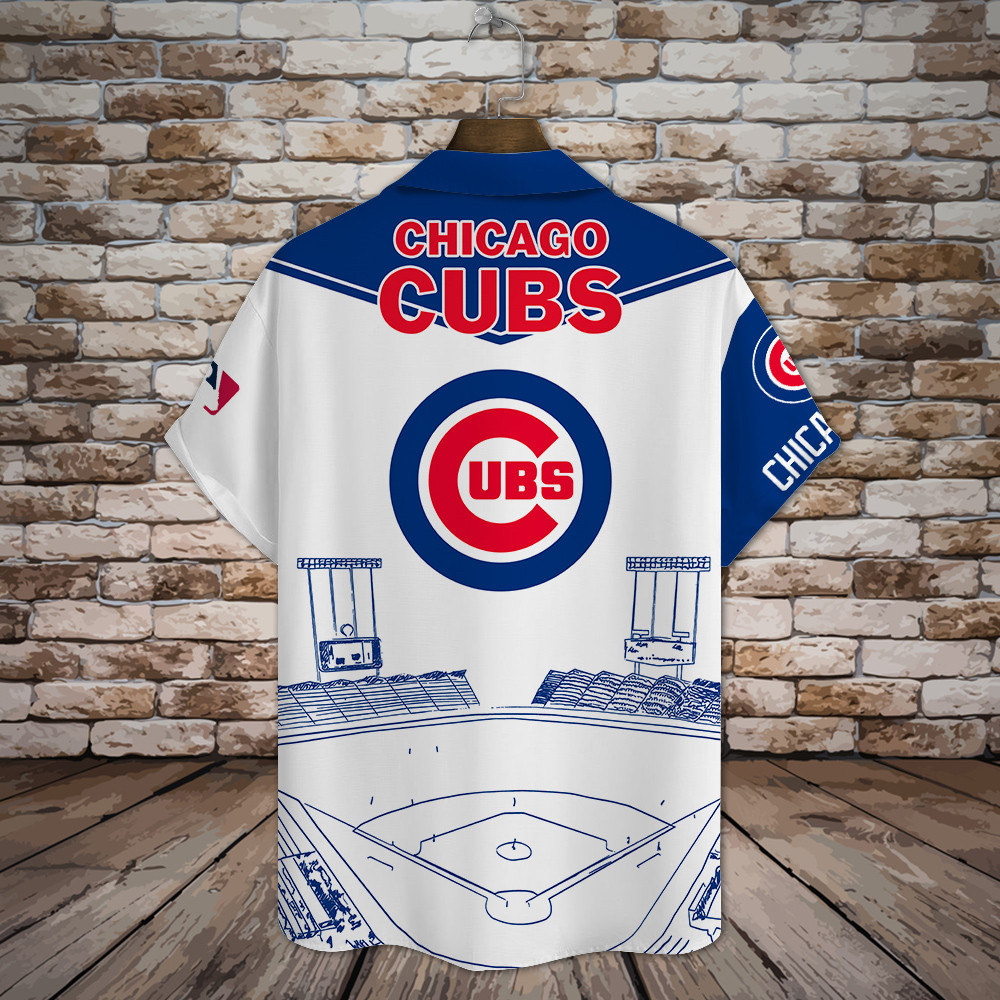 Chicago Cubs Major League Baseball 3D Print Hawaiian Shirt SH1ML V3