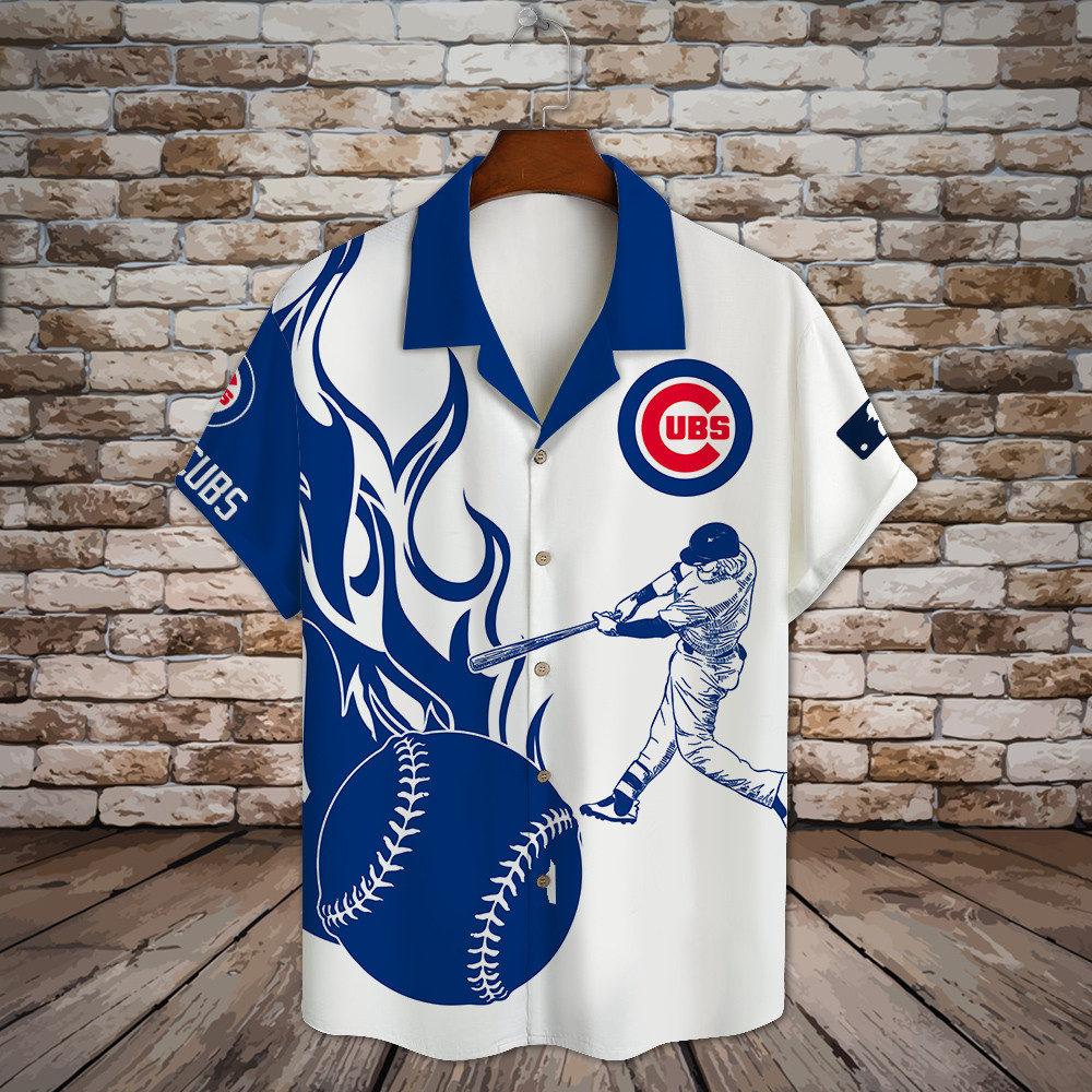 Chicago Cubs Major League Baseball 3D Print Hawaiian Shirt SH1ML V3