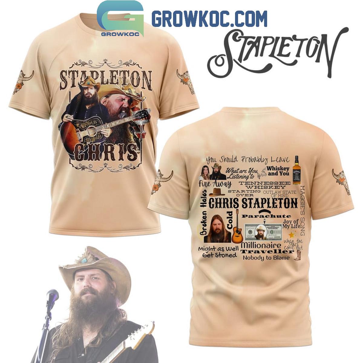 Chris Stapleton Millionaire Traveller Nobody To Blame Hoodie Shirts
