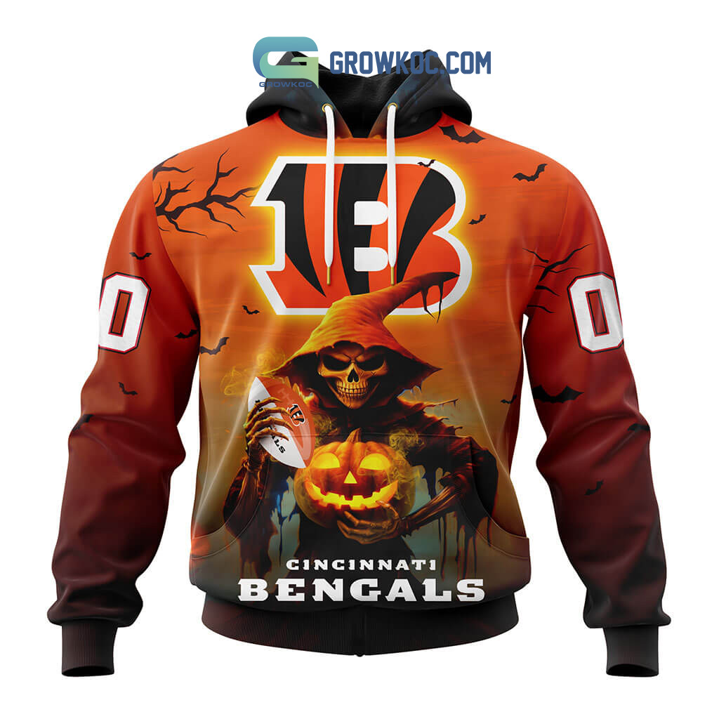 Cincinnati Bengals NFL Special Design Jersey For Halloween Personalized Hoodie T Shirt