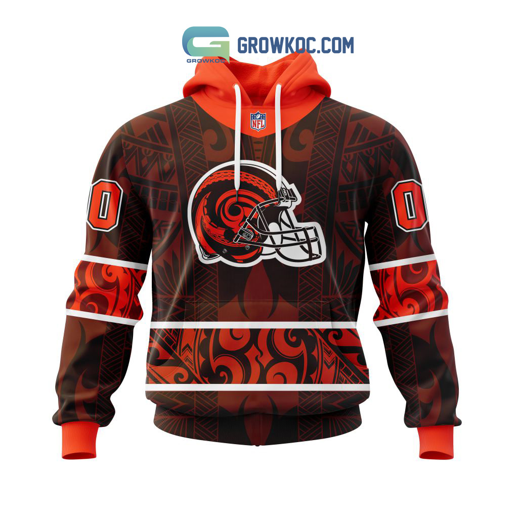Cleveland Browns NFL Special Native With Samoa Culture Hoodie T Shirt