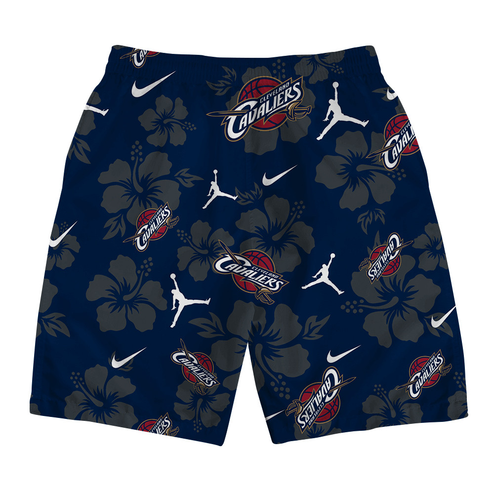 Cleveland Cavaliers National Basketball Association Hawaiian Set Floral V4 NBA Pattern