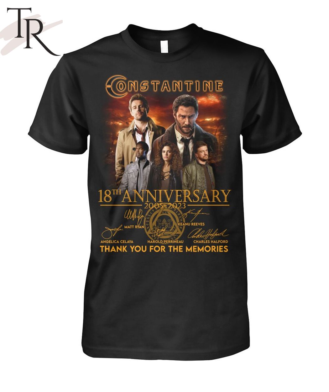 Constantine 18th Anniversary 2005 - 2023 Thank You For The Memories T-Shirt