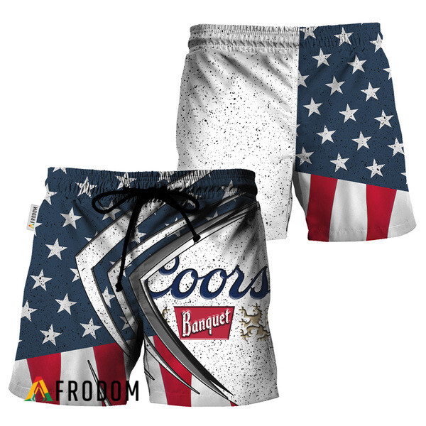 Coors Banquet Fourth Of July Esports Hawaiian Shorts