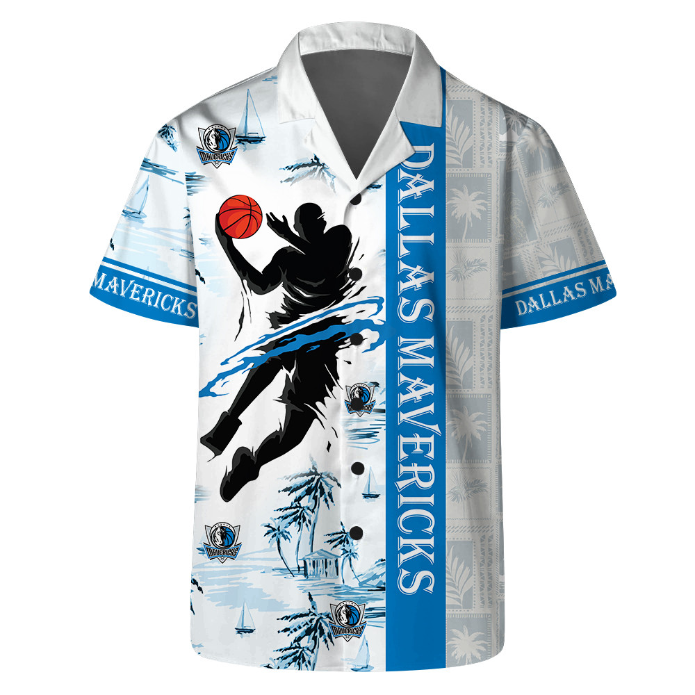Dallas Mavericks National Basketball Association AOP Hawaiian Shirt V3 NBA Pattern