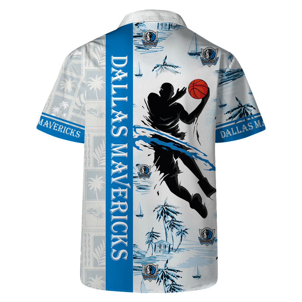 Dallas Mavericks National Basketball Association AOP Hawaiian Shirt V3 NBA Pattern