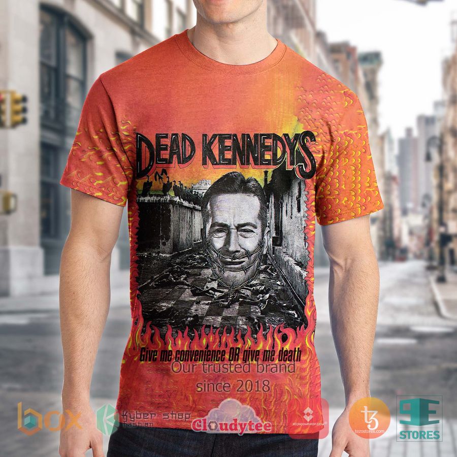 Dead Kennedys Band Give Me Convenience or Give Me Death Album 3D T-Shirt
