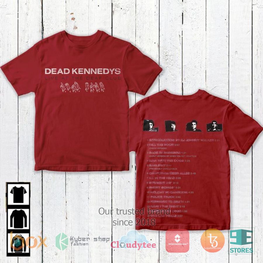 Dead Kennedys Band Live At The Deaf Club Album 3D T-Shirt