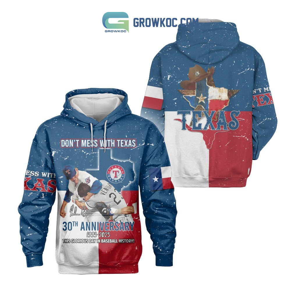 Don't Mess With Texas 30th Anniversary 1993 2023 Hoodie T Shirt