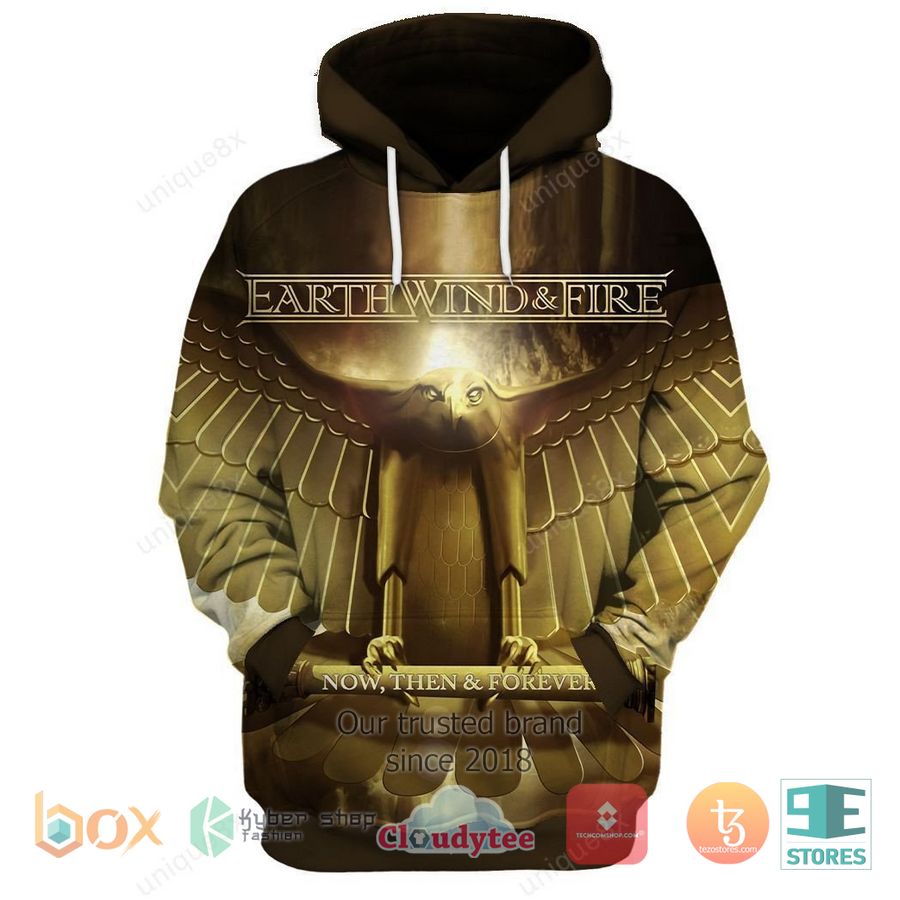 Earth, Wind & Fire Now then and forever 3D Hoodie