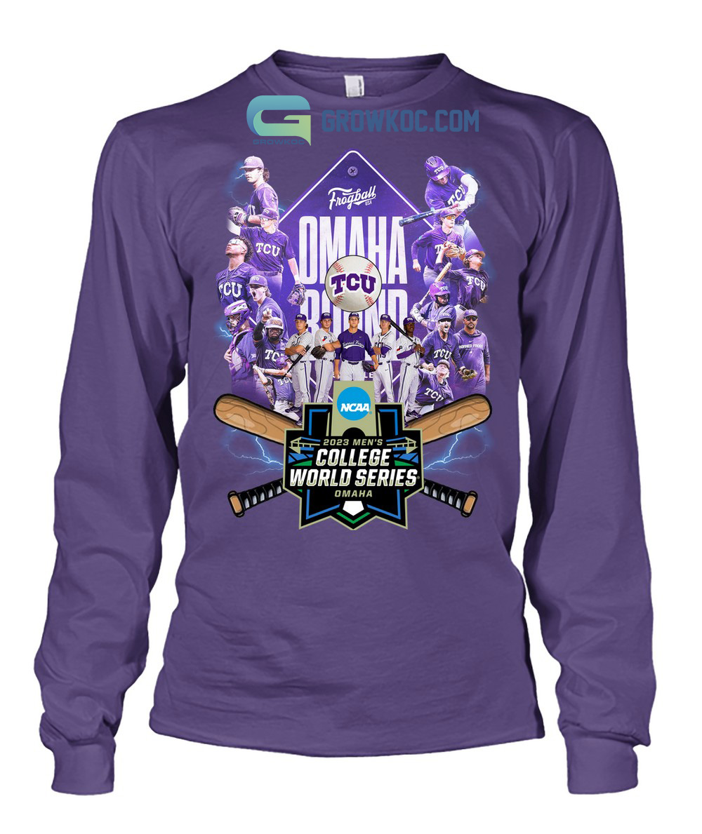 Frogball TCU 2023 Men's College World Series T Shirt