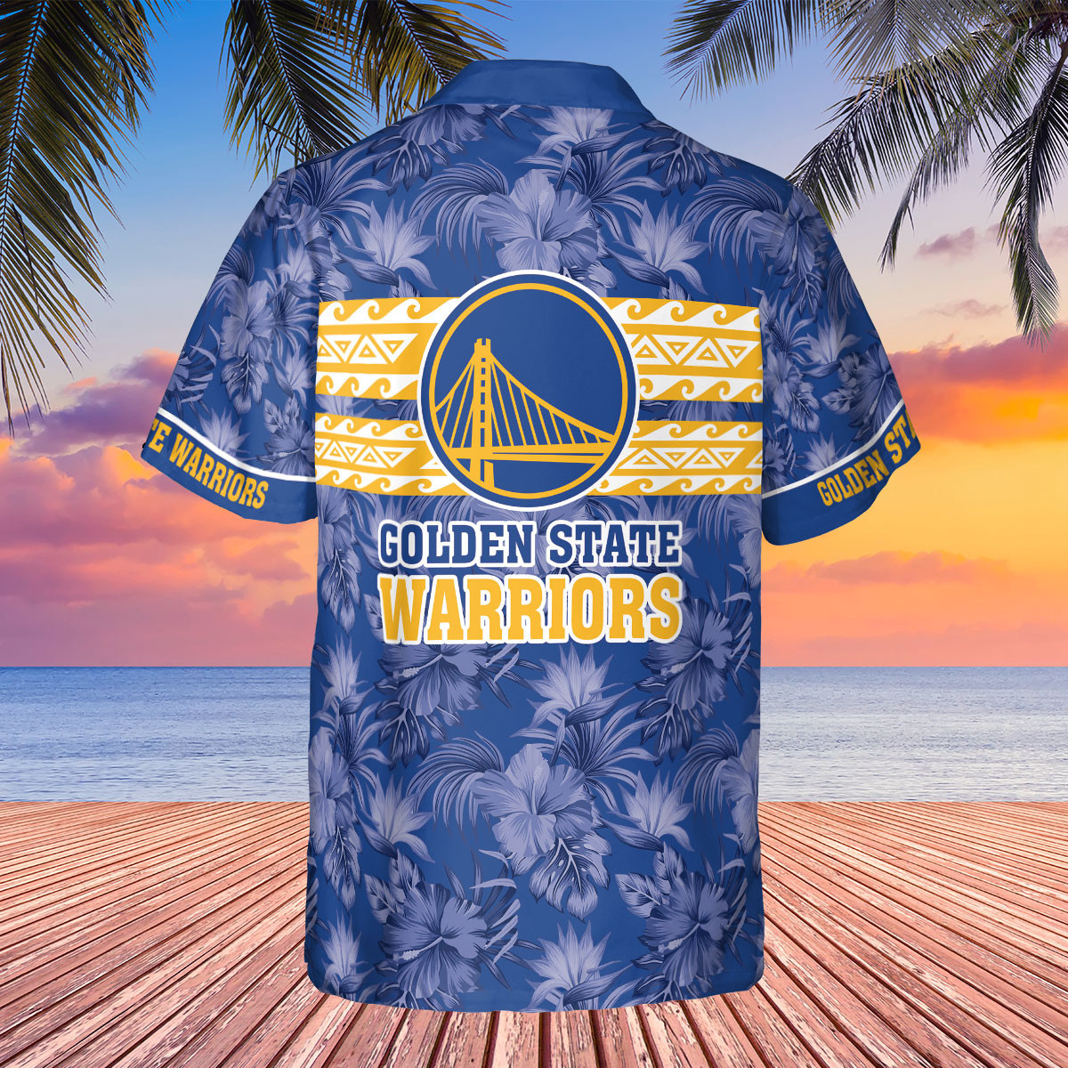 Golden State Warriors National Basketball Association 2023 AOP Hawaiian Shirt SH1