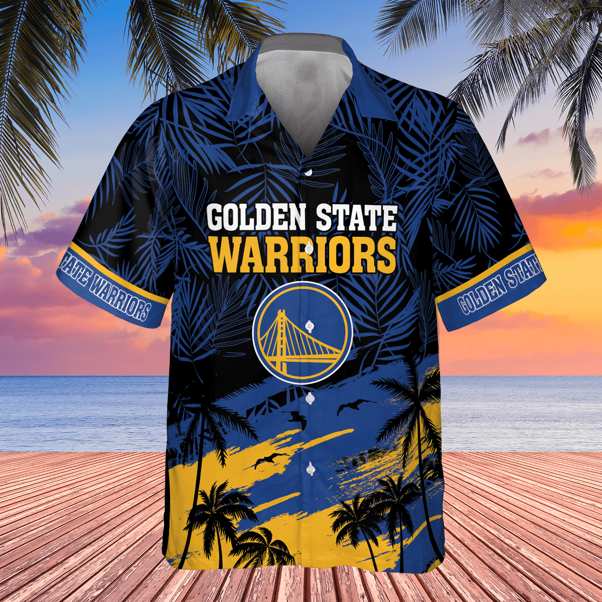 Golden State Warriors National Basketball Association 2023 AOP Hawaiian Shirt SH1