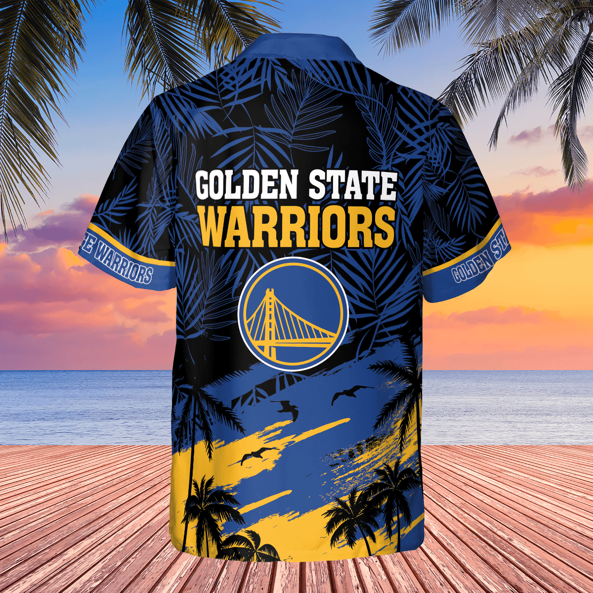Golden State Warriors National Basketball Association 2023 AOP Hawaiian Shirt SH1