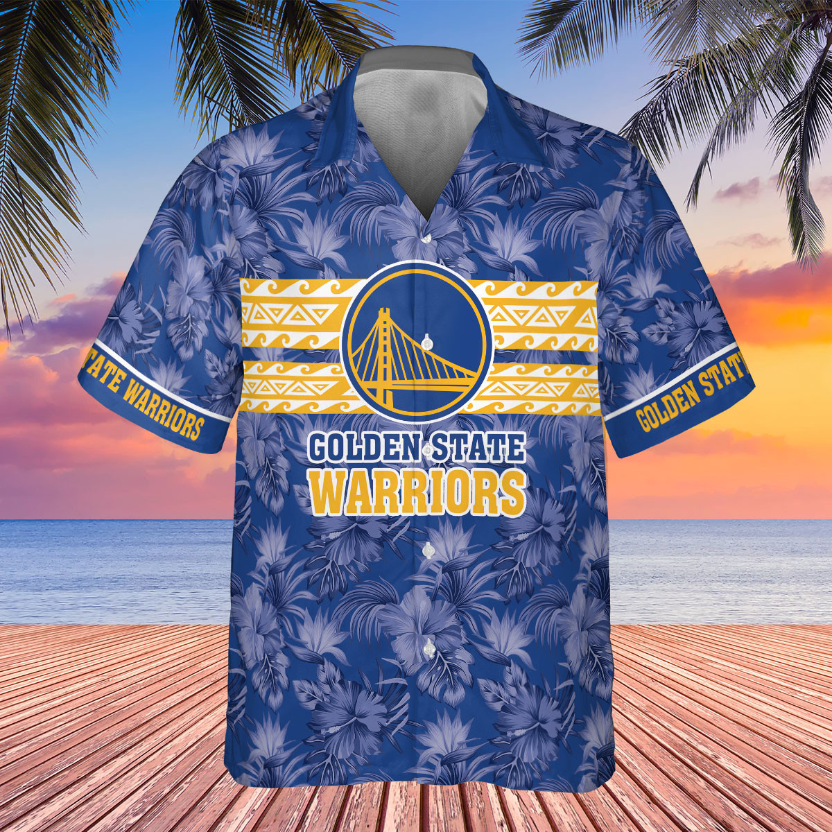 Golden State Warriors National Basketball Association 2023 AOP Hawaiian Shirt SH1