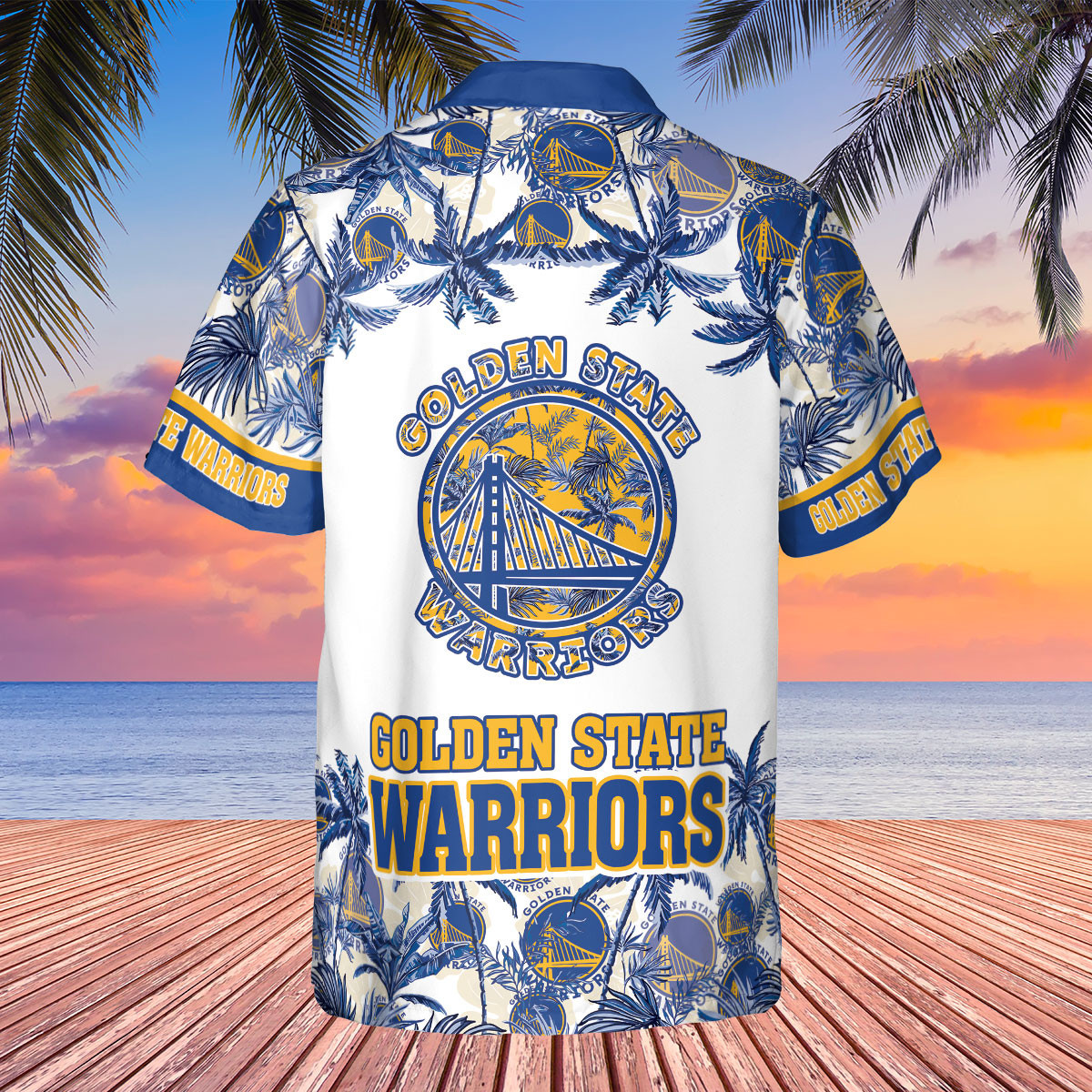 Golden State Warriors - National Basketball Association 2023 AOP Hawaiian Shirt V22