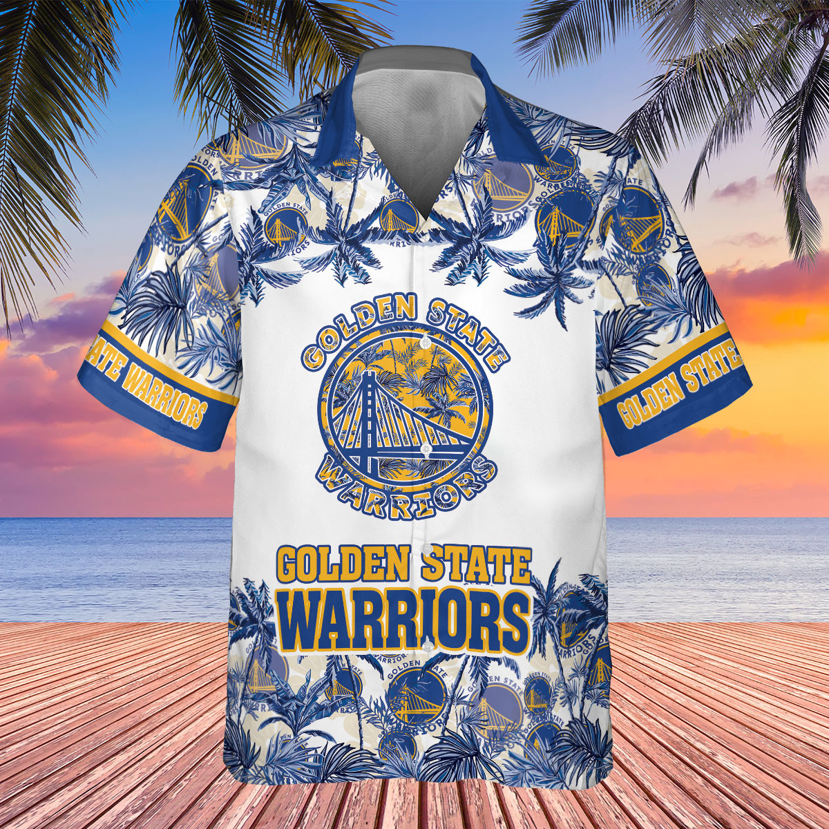 Golden State Warriors - National Basketball Association 2023 AOP Hawaiian Shirt V22