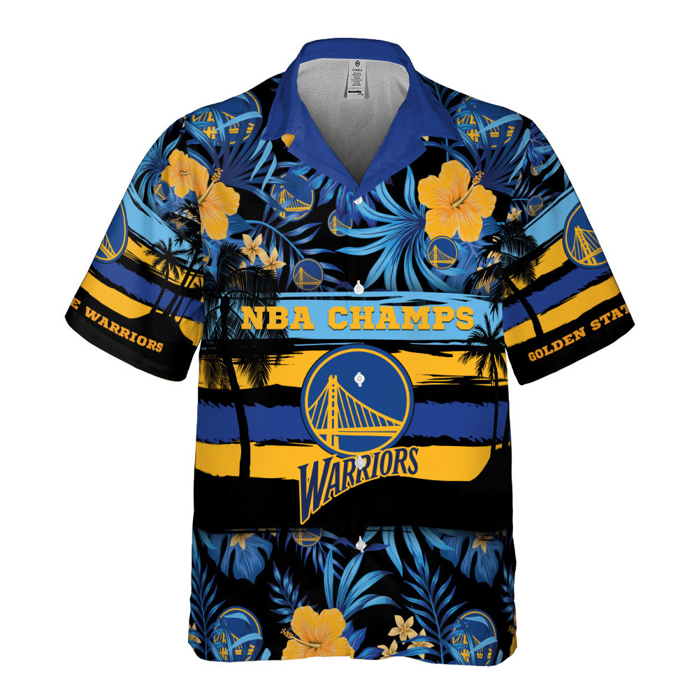 Golden State Warriors - National Basketball Association 2023 AOP Hawaiian Shirt V44