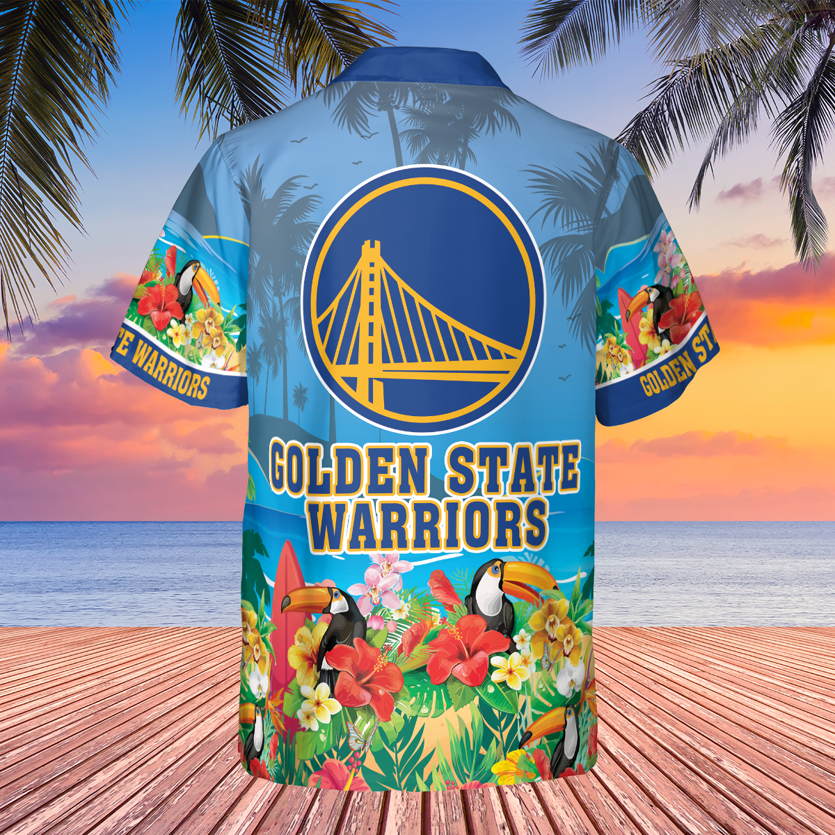 Golden State Warriors - National Basketball Association 2023 AOP Hawaiian Shirt V68