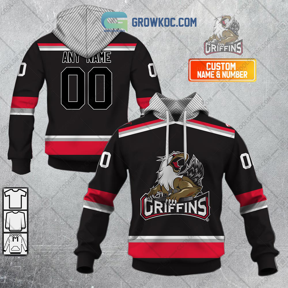 Grand Rapids Griffins AHL Color Home Jersey Personalized Hoodie T Shirt