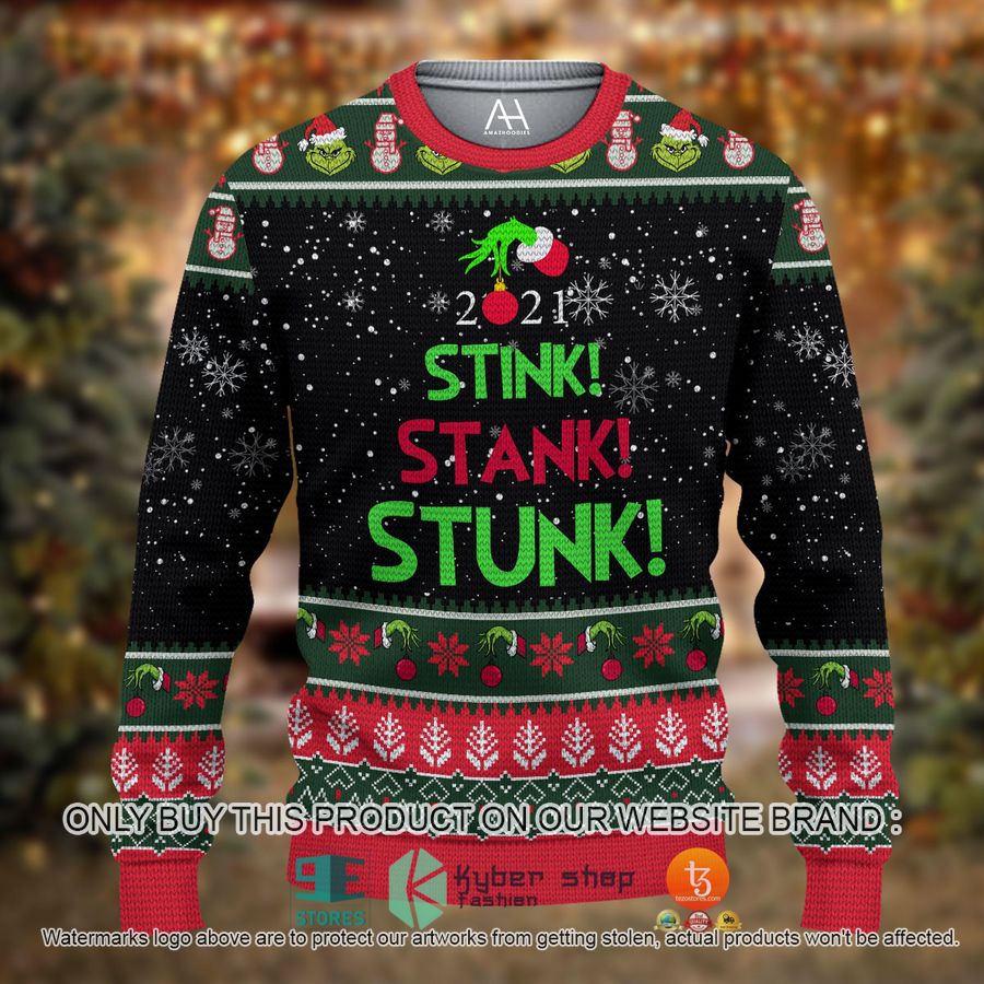 HOT 2021 Stink Stank Stunk Christmas Shirt, Hoodie