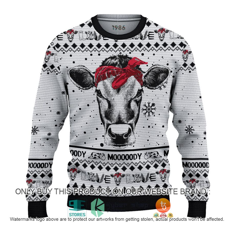 HOT Amazing Cow Flowers Christmas Shirt, Hoodie