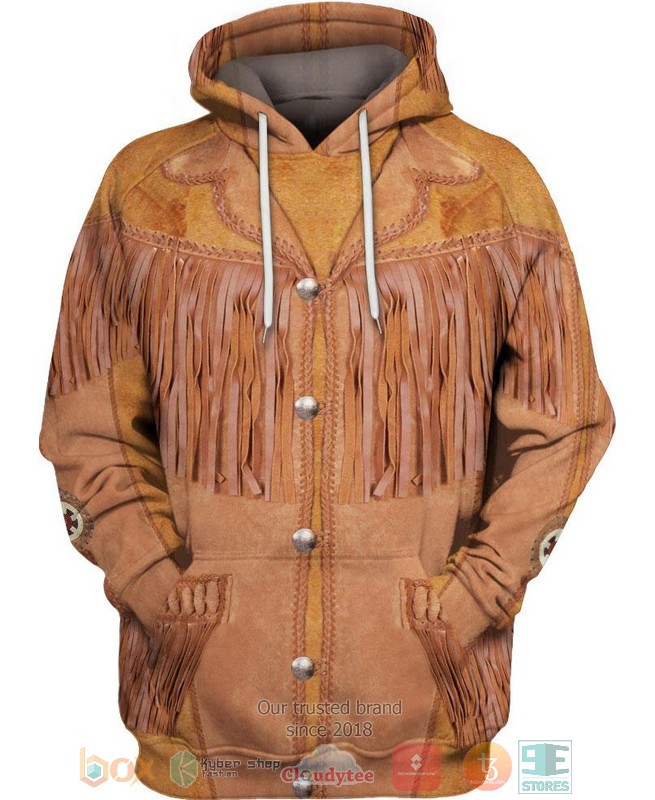 HOT Brown Native All Over Printed 3D Shirt, Hoodie