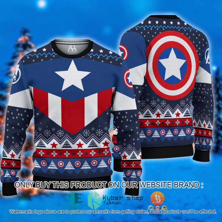 HOT Captain America’s shield Christmas Shirt, Hoodie