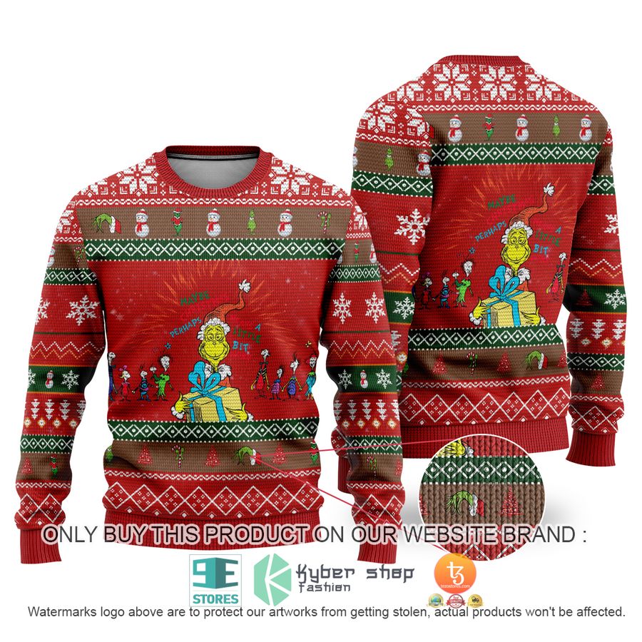 HOT Grinch Maybe Perhaps Christmas Shirt, Hoodie