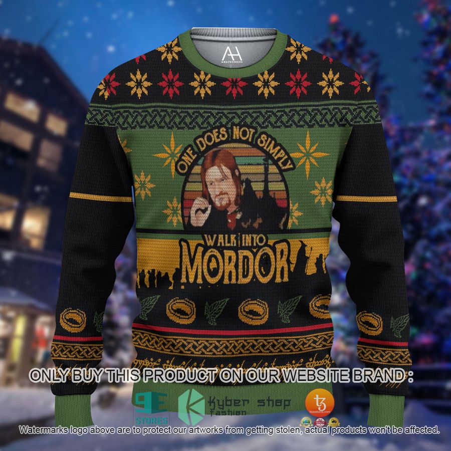 HOT Mordo One does not simply Christmas Shirt, Hoodie