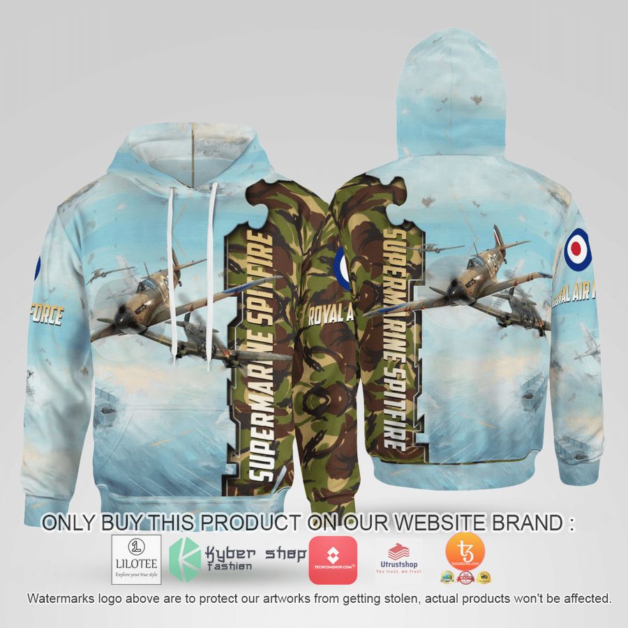 HOT Royal Air Force Supermarine Spitfire Hoodie