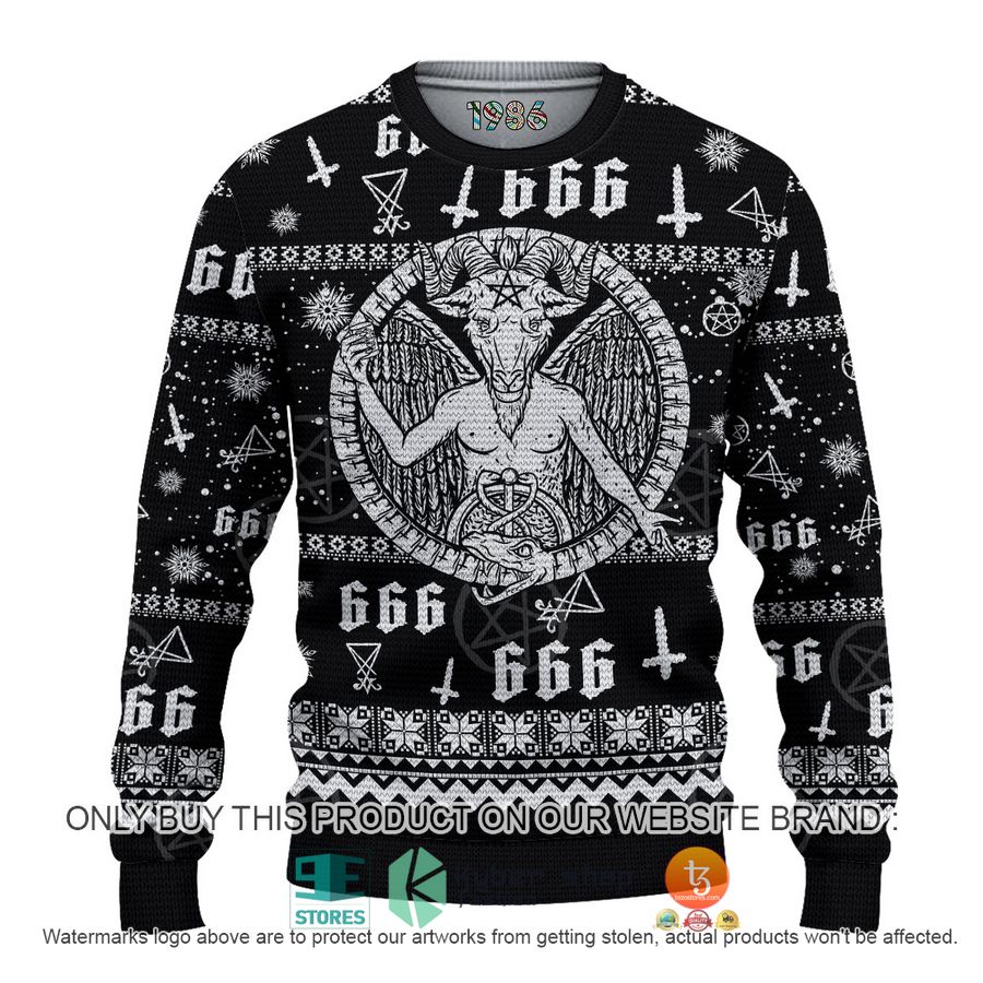 HOT Satan 666 Black Christmas Shirt, Hoodie