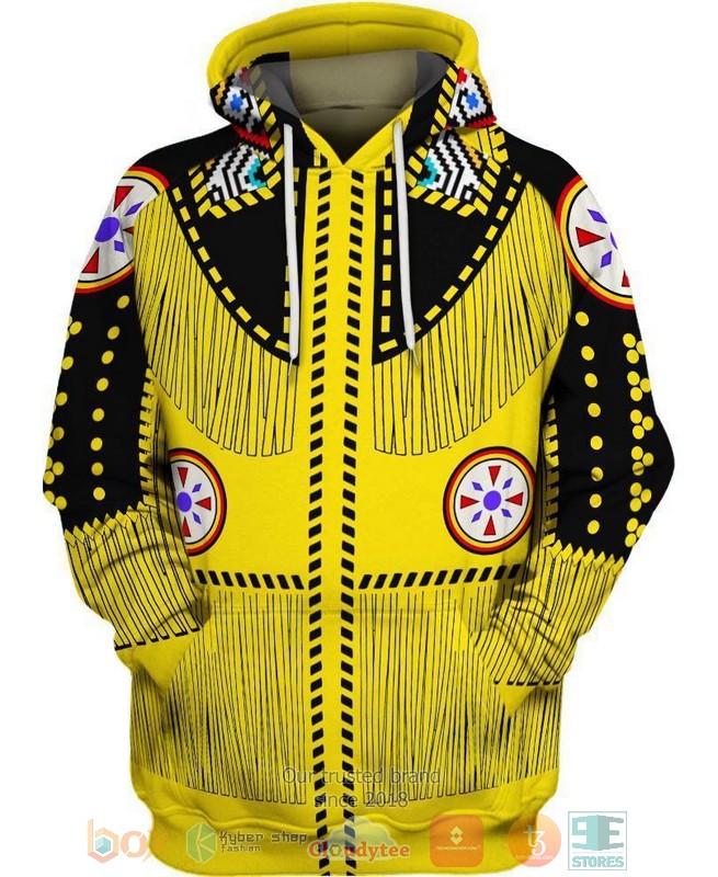 HOT Yellow Native purple All Over Printed 3D Shirt, Hoodie