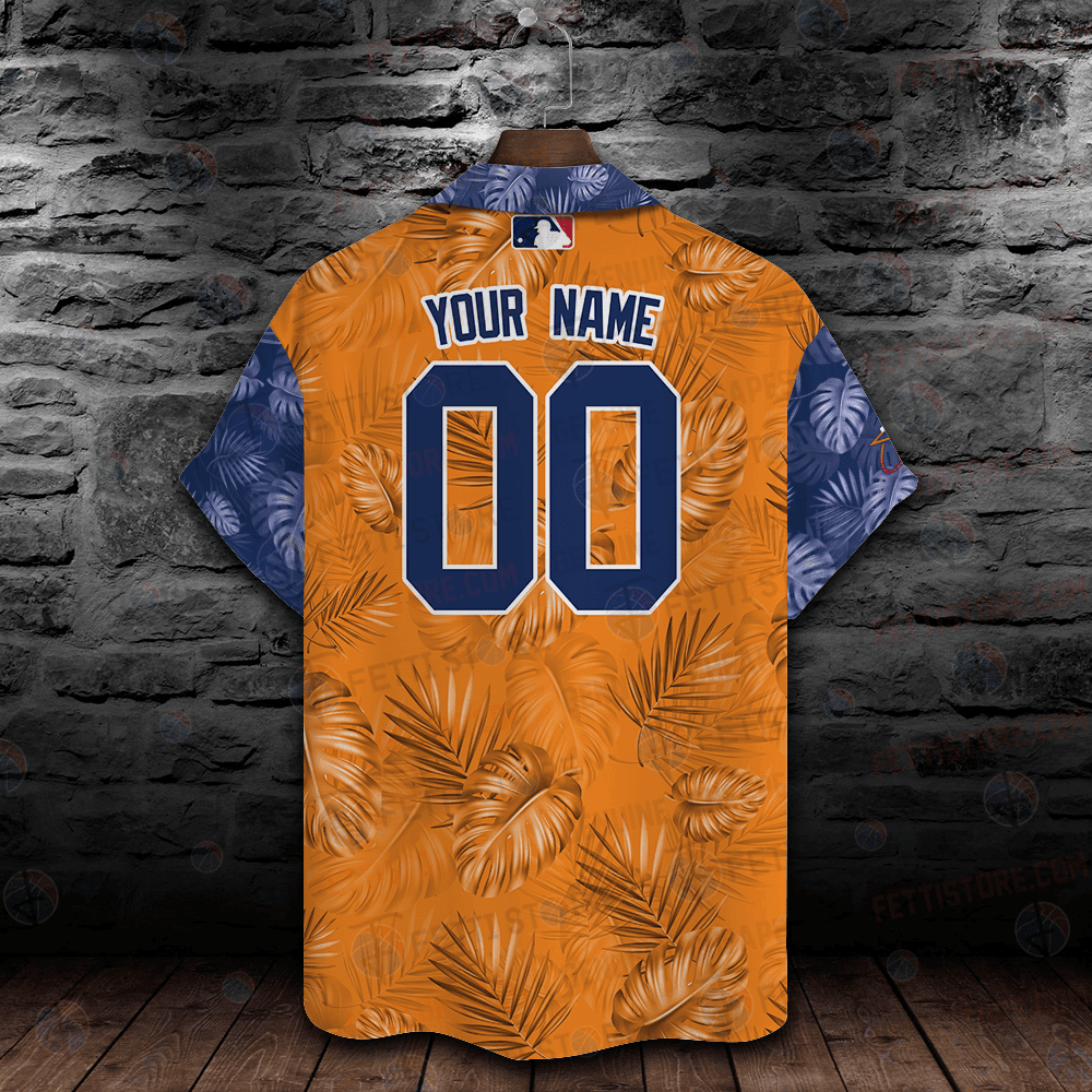 Houston Astros Major League Baseball 3D Hawaiian Shirt SH1MLBV11