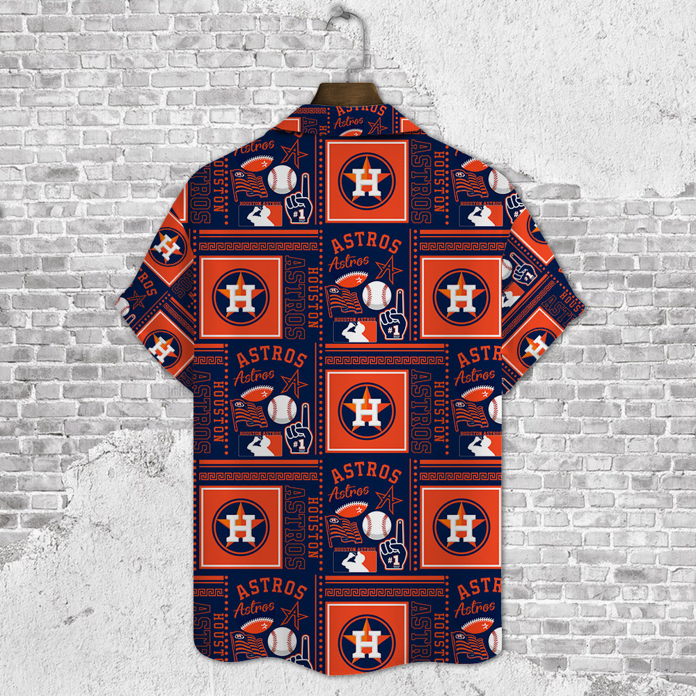 Houston Astros Major League Baseball 3D Print Hawaiian Shirt SH1ML
