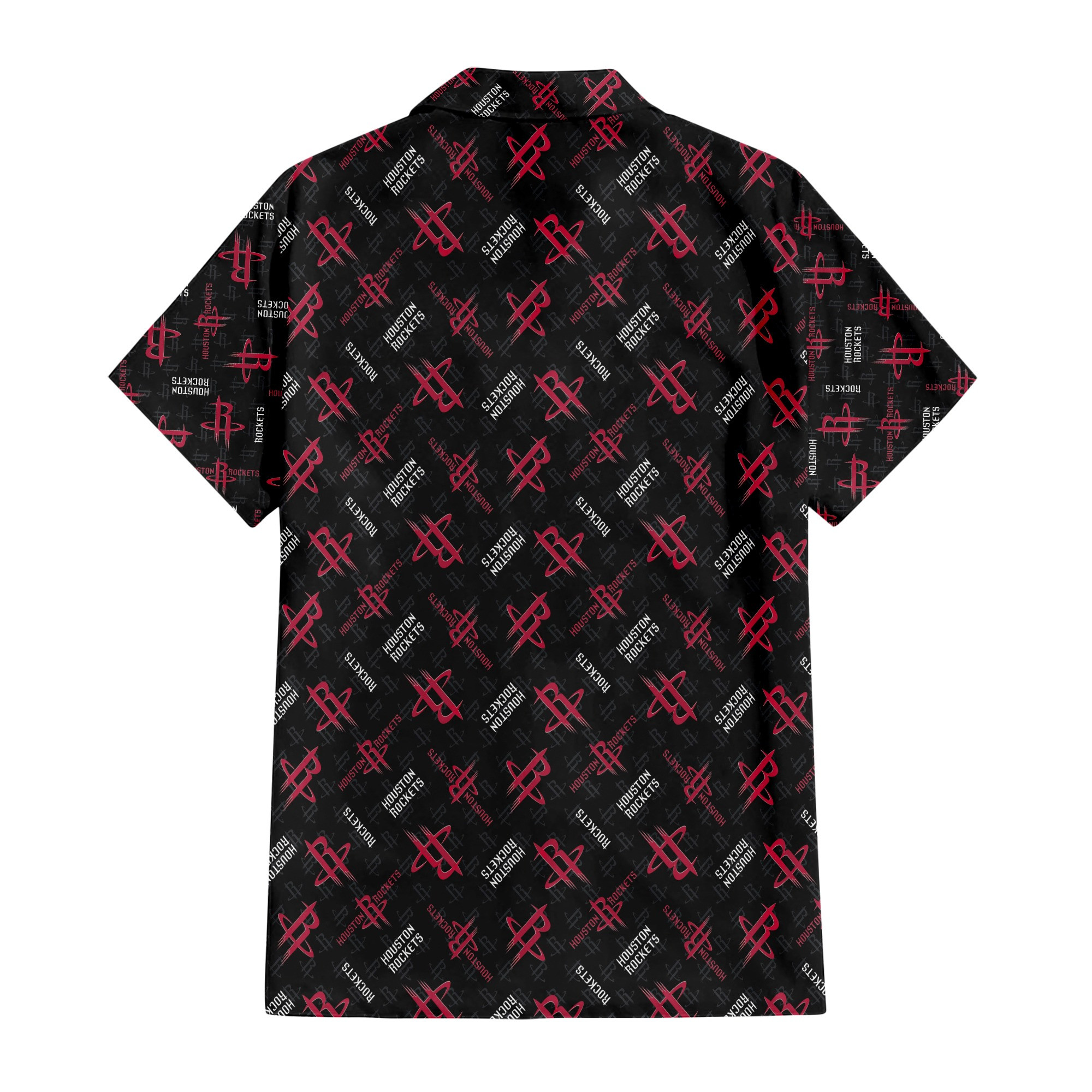 Houston Rockets - NBA Team Logo Seamless Pattern Hawaiian Set