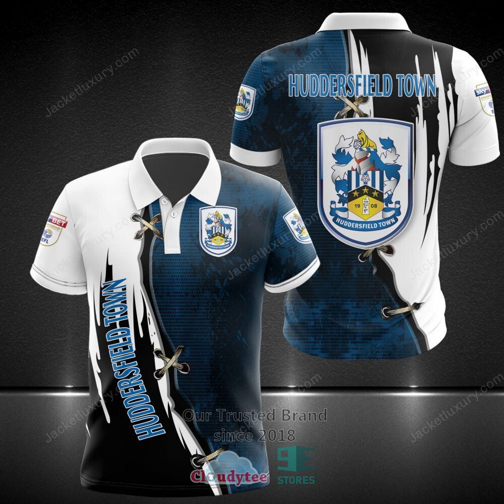Huddersfield Town A.Football Club Black White 3D Hoodie, Shirt