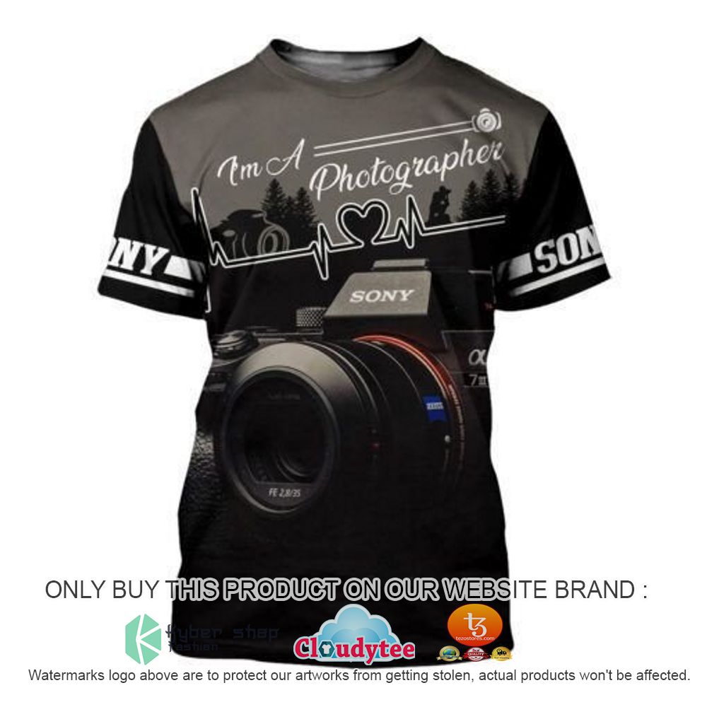 Im A hotographe Sony Alpha a7 III 3D Hoodie, Shirt