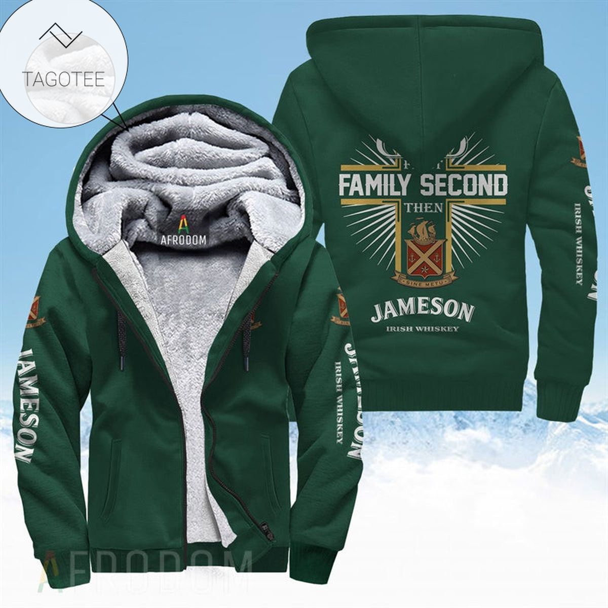 Jameson Family Second  3D Fleece Hoodie