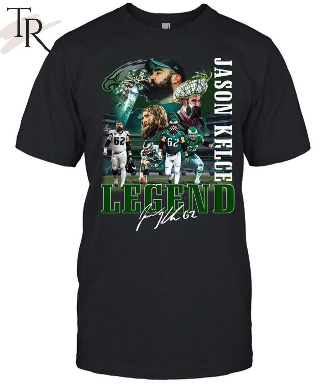 Jason Kelce Legend 2011-2024 Thank You For The Memories T-Shirt